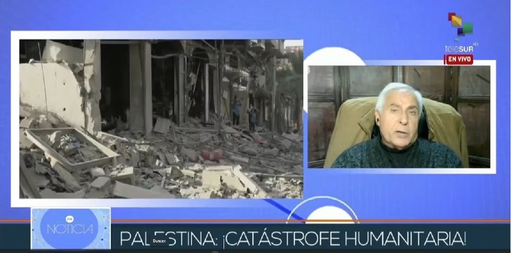 “No queda más que la voz de los pueblos, la solidaridad internacional de los pueblos”