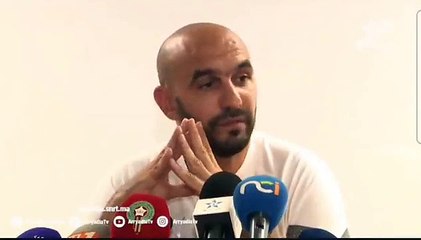 Walid Regragui : "L'Algérie est meilleure que le Maroc" 1/2