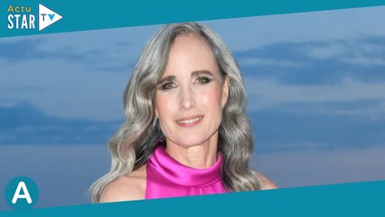 Enchaîner les couleurs a bousillé mes cheveux  Andie McDowell et sa crinière grise, elle assume e