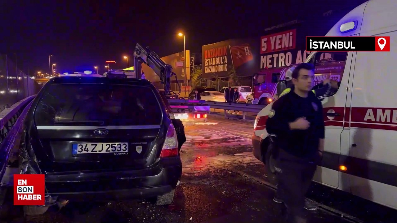 İstanbul'da lüks ciple makas atan genç sürücü yaşamını yitirdi