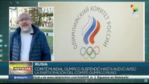 Comité mundial olímpico suspendió hasta nuevo aviso participación del Comité olímpico ruso