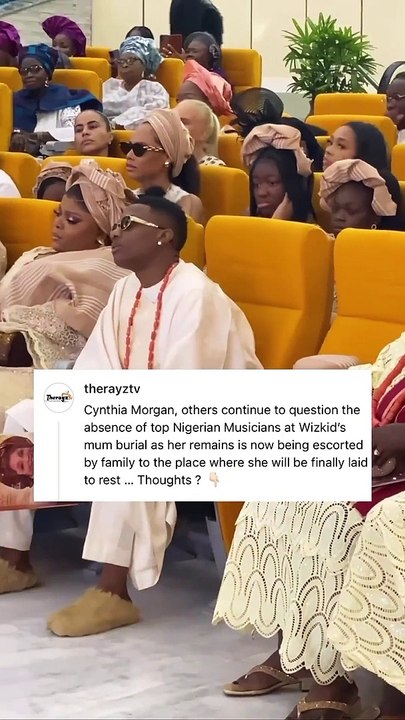 People Asking Why Top Musicians Were Not Spotted At Wizkid's Mother's Funeral
