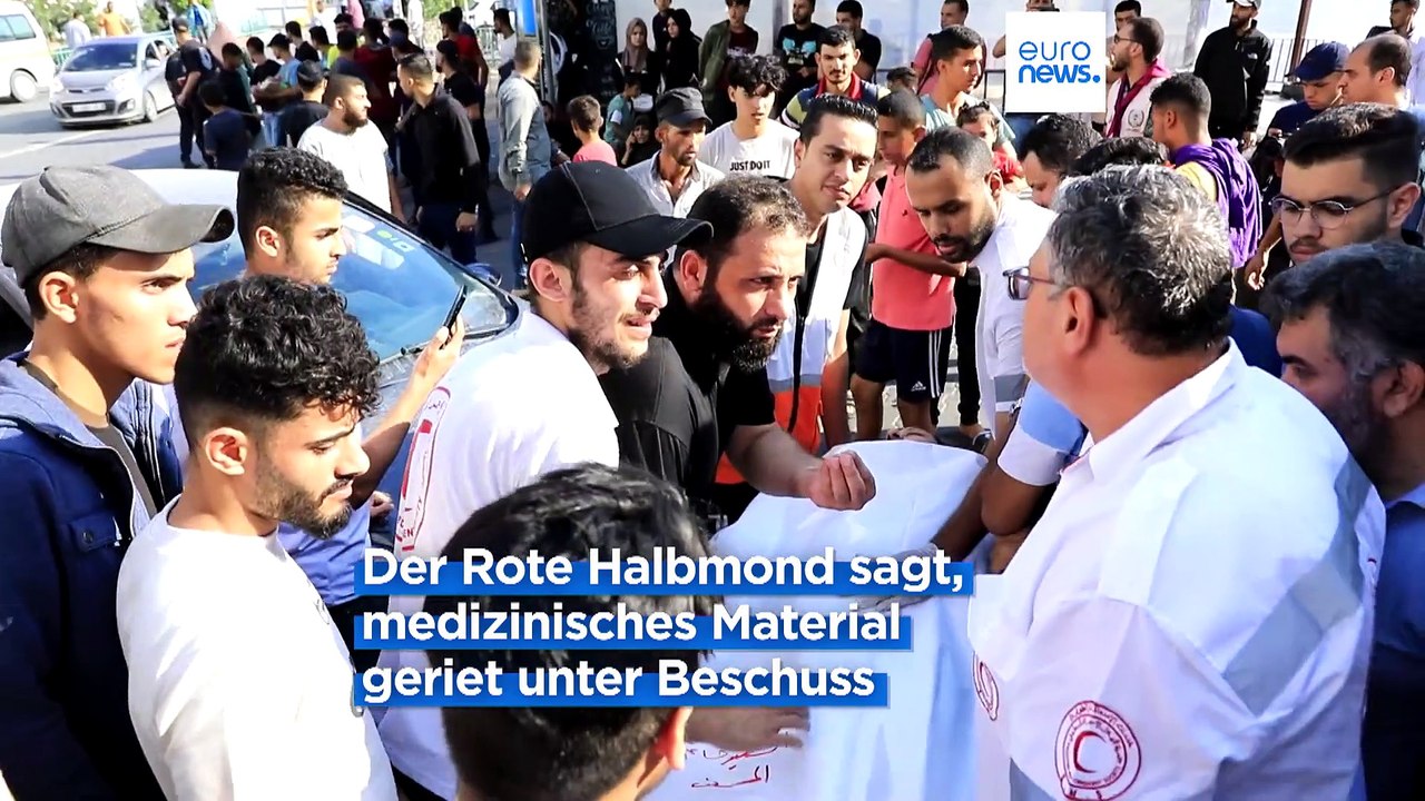 Die Leichenhalle im größten Krankenhaus Gazas ist überfüllt