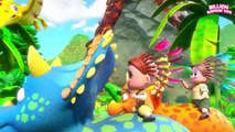 Explore the Dinosaur Jungle Song - BillionSurpriseToys Nursery Rhymes, Kids Songs