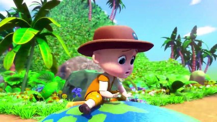 Thrilling Dinosaur ride challenge Song - BillionSurpriseToys Nursery Rhymes, Kids Songs
