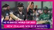NZ vs BAN  ICC World Cup 2023 Stat Highlights: New Zealand Beat Bangladesh By Eight Wickets