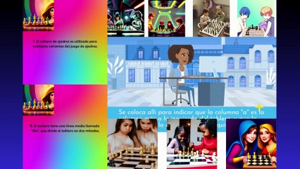 04. Explicación del tablero de ajedrez,