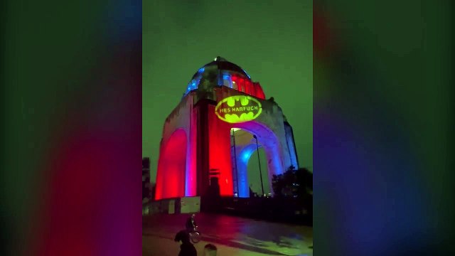 Simpatizantes marchan en apoyo a Harfuch en CdMx