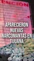 En bardas y puentes peatonales de Tijuana, aparecieron nuevas mantas amenazantes, presuntamente firmadas por el cartel de los Arellano Félix  #TuNotiReel