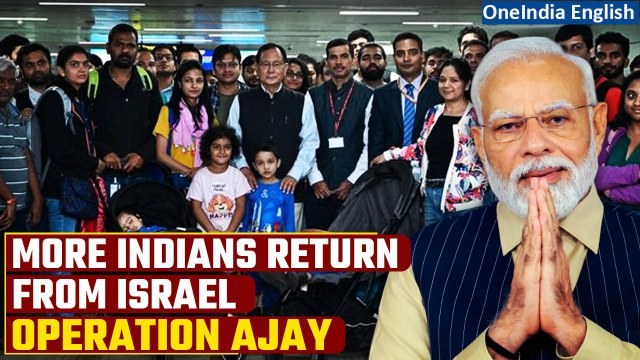 Operation Ajay Day 2 235 Indians back home safely from war-torn Israel Oneindia News