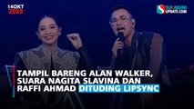 Tampil Bareng Alan Walker, Suara Nagita Slavina dan Raffi Ahmad Dituding Lipsync
