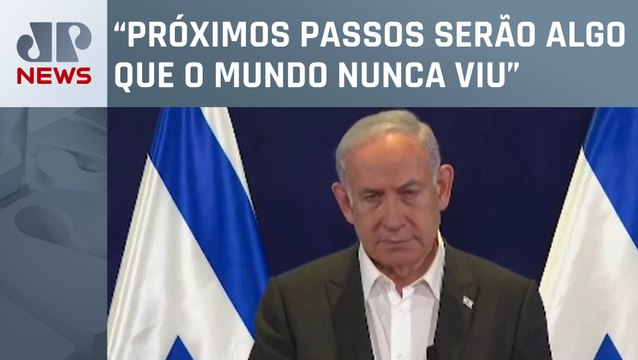 Premiê de Israel diz que operação em Gaza está “apenas no começo”