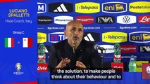 Italy coach Spalletti tells players of the 'beauty' of representing their country amid betting scandal claims
