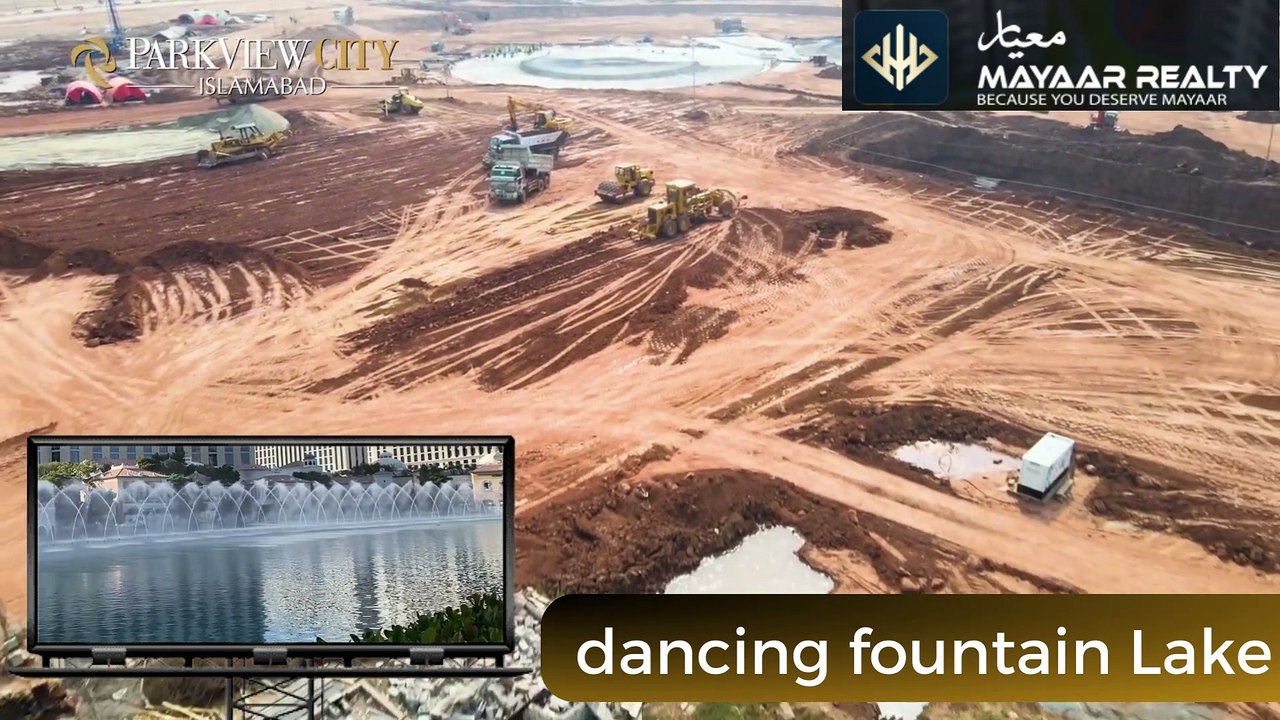 park view city islamabad cmmercial  downtown with 100 kanal lake