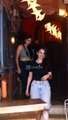 Mrunal Thakur spotted after dinner!
