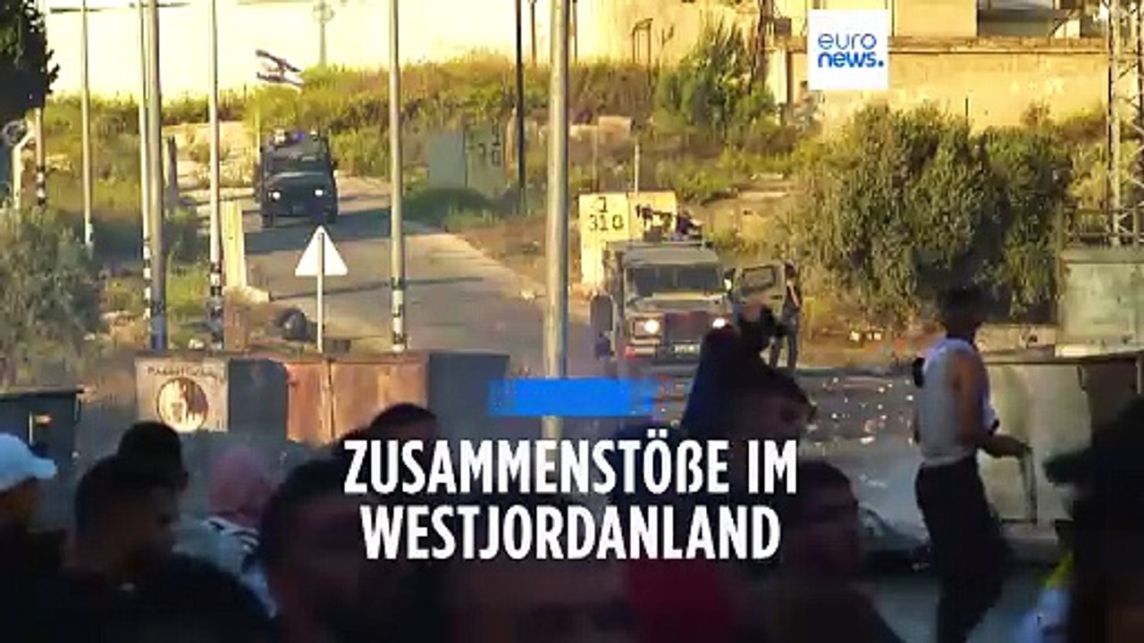 Blutige Auseinandersetzungen auch im Westjordanland