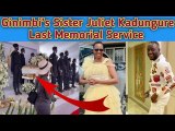 Ginimbi’s Sister Juliet Kadungure Last Funeral Video || Ginimbi’s Sister Memorial Service