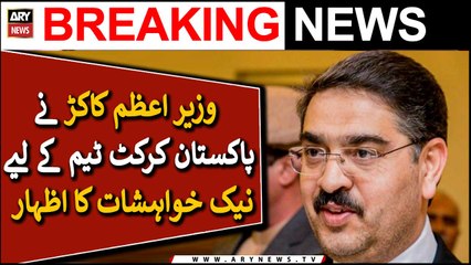 PM Kakar wishes good luck to Pakistan cricket team