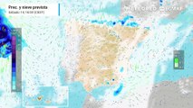 Lluvias casi generales en España y aguaceros muy intensos en el Mediterráneo