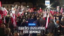 Polónia prepara-se para as eleições legislativas deste domingo