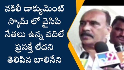 ప్రకాశం: ఆ స్కామ్ లో వైసీపీ నేతలున్న వదలం - బాలినేని