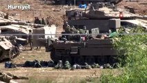 İsrail tankları, kara harekatı için Gazze sınırında