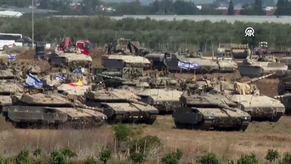 İsrail, Gazze sınırına tank ve mühimmat yığıyor