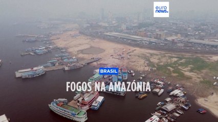 Fogos na Amazónia tornam Manaus irrespirável