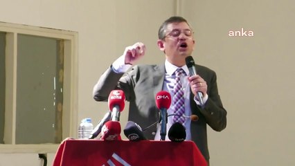 CHP Genel Başkan adayı Özgür Özel: "Biz partiyi değiştireceğiz. Partideki değişim partiye umut, Türkiye’ye umut olacak"