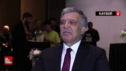 Abdullah Gül’den İsrail’e tepki: Dünyanın gözü önünde katliam yapıyorlar