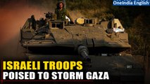 Israel War: Israeli soldiers, tanks, deployed near Gaza, prepare for ground offensive| Oneindia News