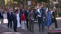 Pitos a Sánchez en el desfile del 12 de octubre