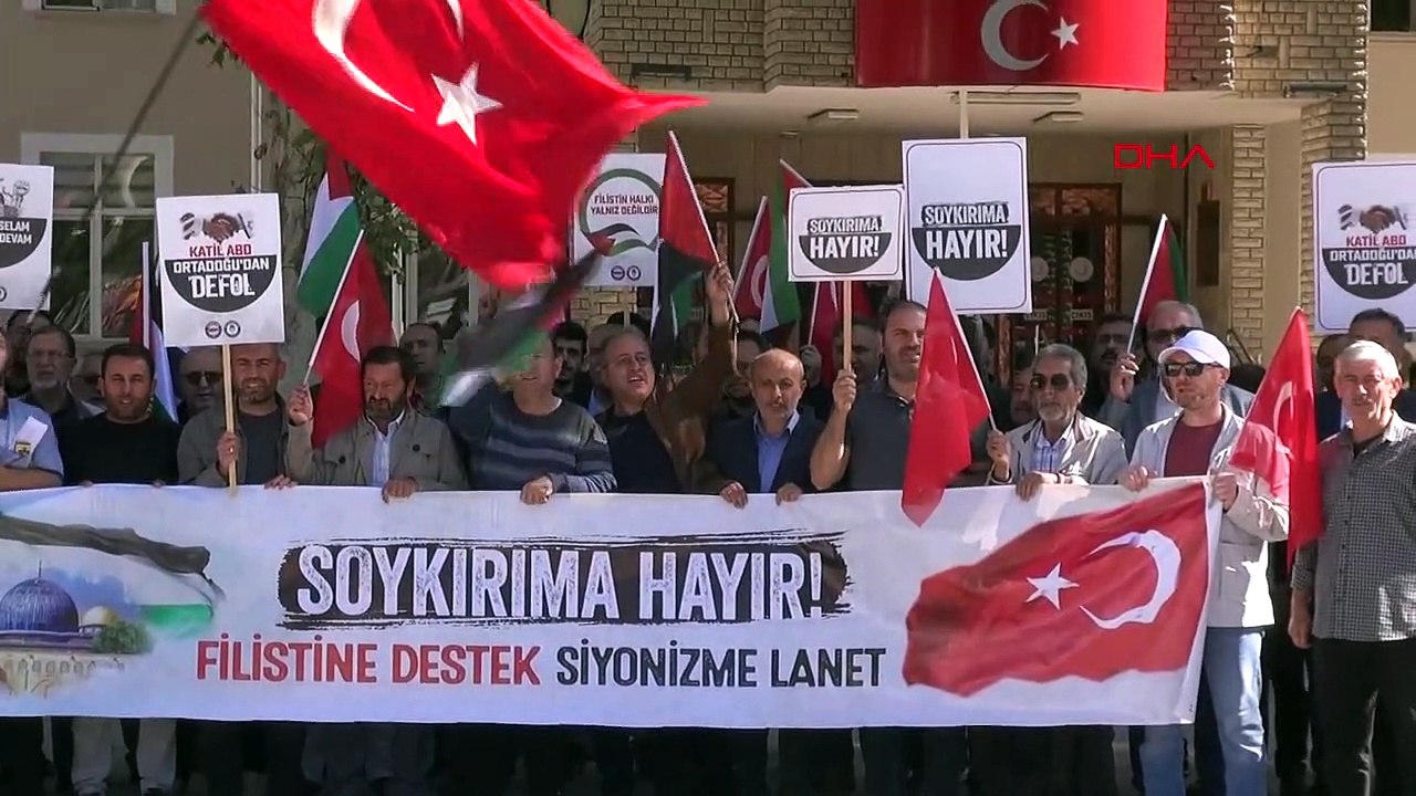 Memur Sen Tokat İsrail'in Filistinlilere yönelik saldırılarını kınadı