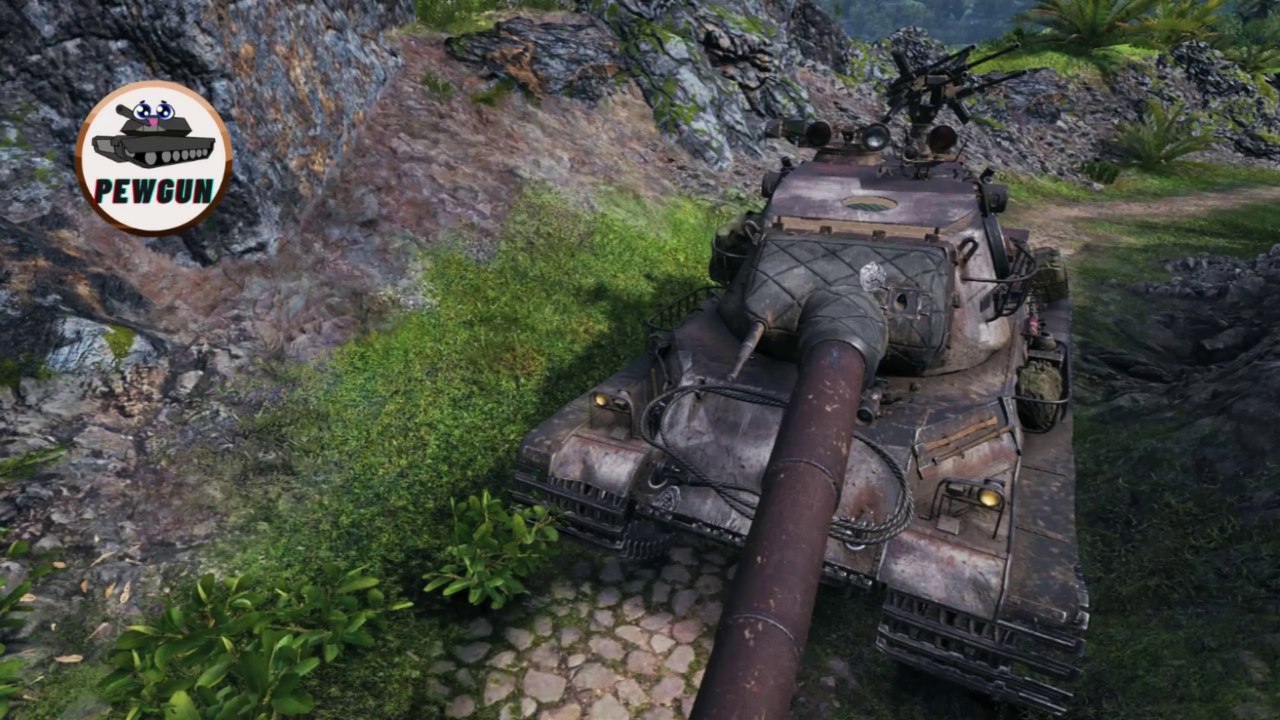 [ wot ] AMX M4 MLE. 54 戰場震撼，驚人表現！| 9 kills 12k dmg | world of tanks |  @pewgun77