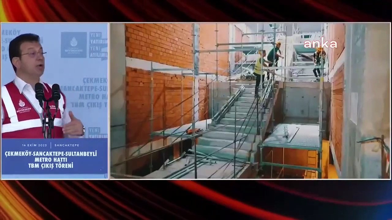 Imamoğlu： ＂Nous ne faisons pas partie de ceux qui planifient des services sur la base de calculs de vote. N'ayez jamais de lunettes qui considèrent les gens comme ceux qui sont nous et ceux qui ne sont pas de nous...