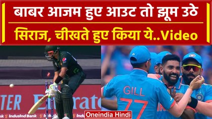 World Cup 2023: Babar के आउट होते ही जश्न में डूबे Siraj, चीखते हुए किया ये | वनइंडिया हिंदी