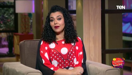 ندى رحمي توجه تحية إلى الجيش المصرى على الهواء