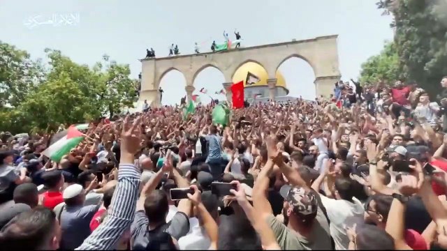 كليب يا قدس فاشهدي من أداء الجوقة العسكرية لكتائب القسام