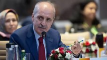 TBMM Başkanı Numan Kurtulmuş'tan Hindistan'daki P20 Zirvesi'nde İsrail-Filistin açıklaması