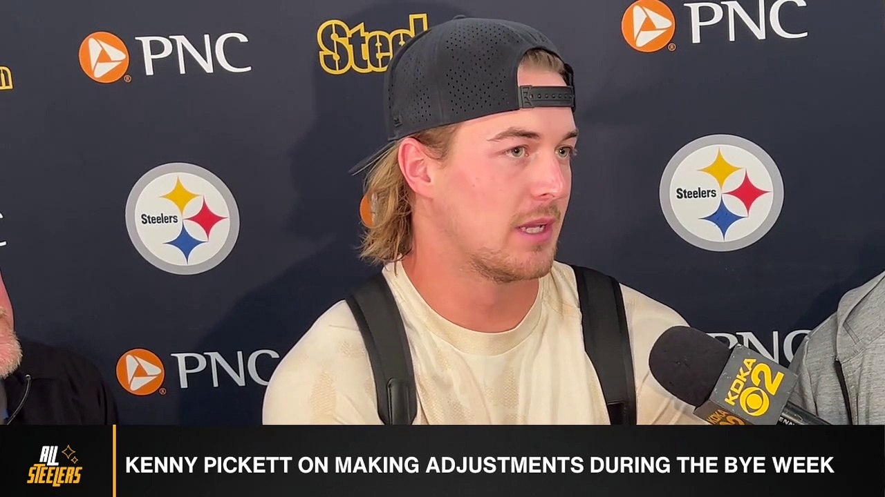 Kenny Pickett On Steelers Making Adjustments During Bye Week video