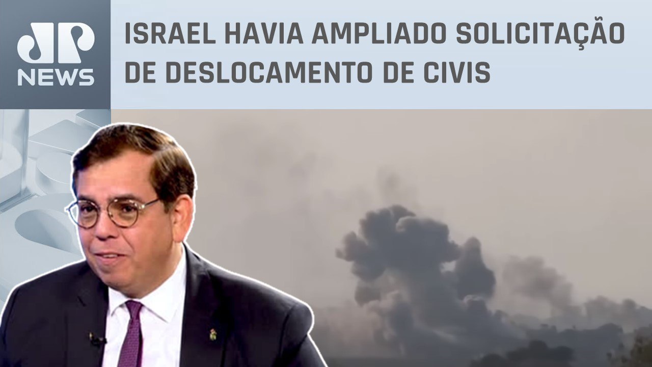 Novas explosões na Faixa de Gaza são registradas após pedido de evacuação expirar; Freitas analisa
