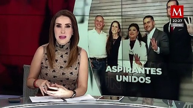 Aspirantes a candidatura de Morena por CdMx acuerdan unidad en proceso interno