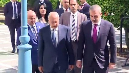 Bakan Fidan, Arap Birliği Genel Sekreteri Gheit ile görüştü