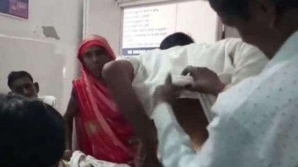 दतिया: मकान निर्माण का मांगा सामान,भाई ने किया भाई का ऐसा हाल,देखें Video