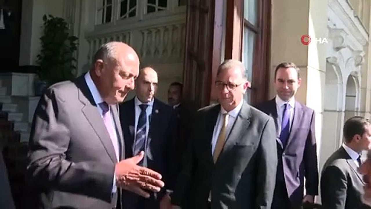 Dışişleri Bakanı Hakan Fidan, Mısır Dışişleri Bakanı ile Görüştü