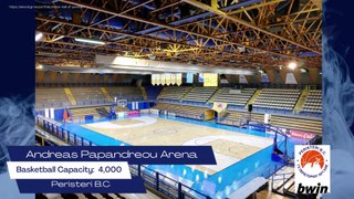 Greek Basket League A1: Basketball Arenas | Season 2023/2024