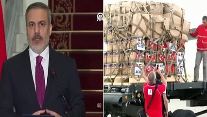 Ministre des Affaires étrangères Fidan : Il y a 300 citoyens turcs à Gaza, nous avons réussi à en évacuer 30