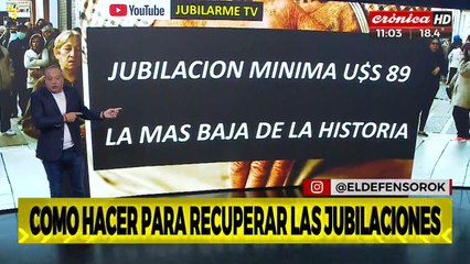 Tremendo: la jubilación mínima argentina es la más baja de toda la historia
