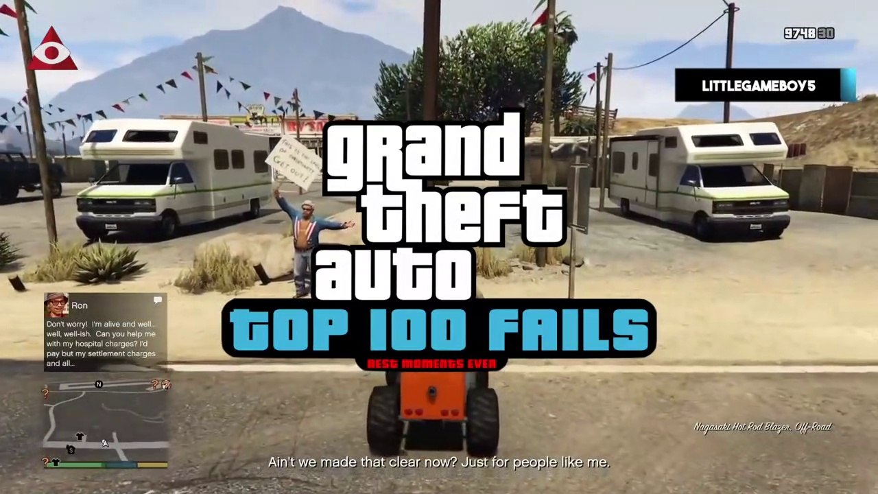 TOP 100 FUNNIEST FAILS IN GTA 5