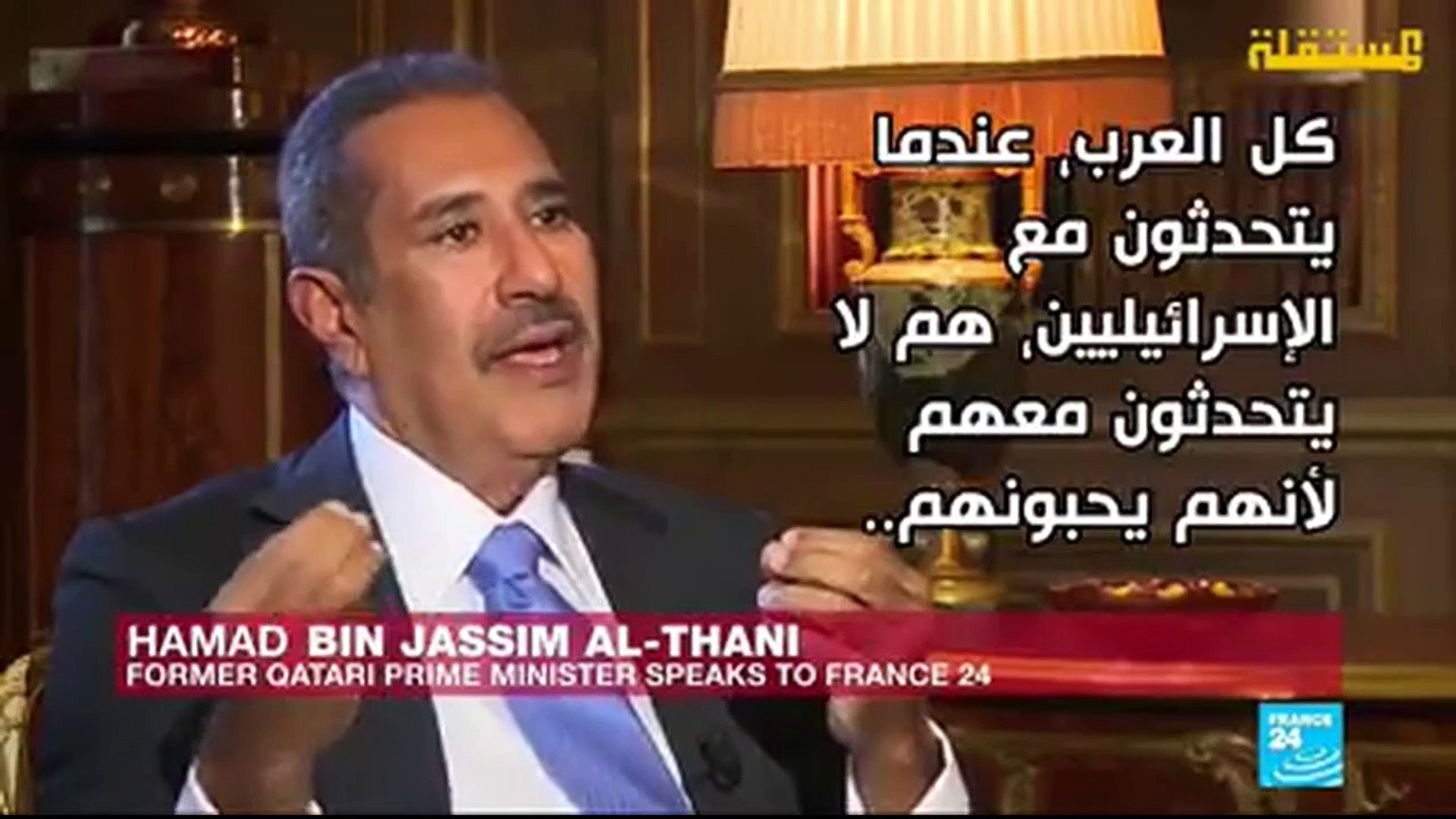 جاسم بن حمد آل ثاني يتحدث عن قذارة قطر و الإخوان - Vidéo Dailymotion